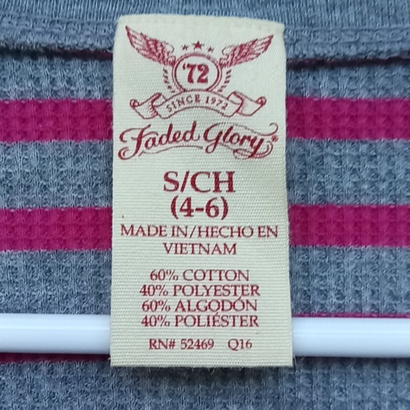 Faded Glory Wuffle Knit Long Sleeve Shirt - Picture 3 of 16